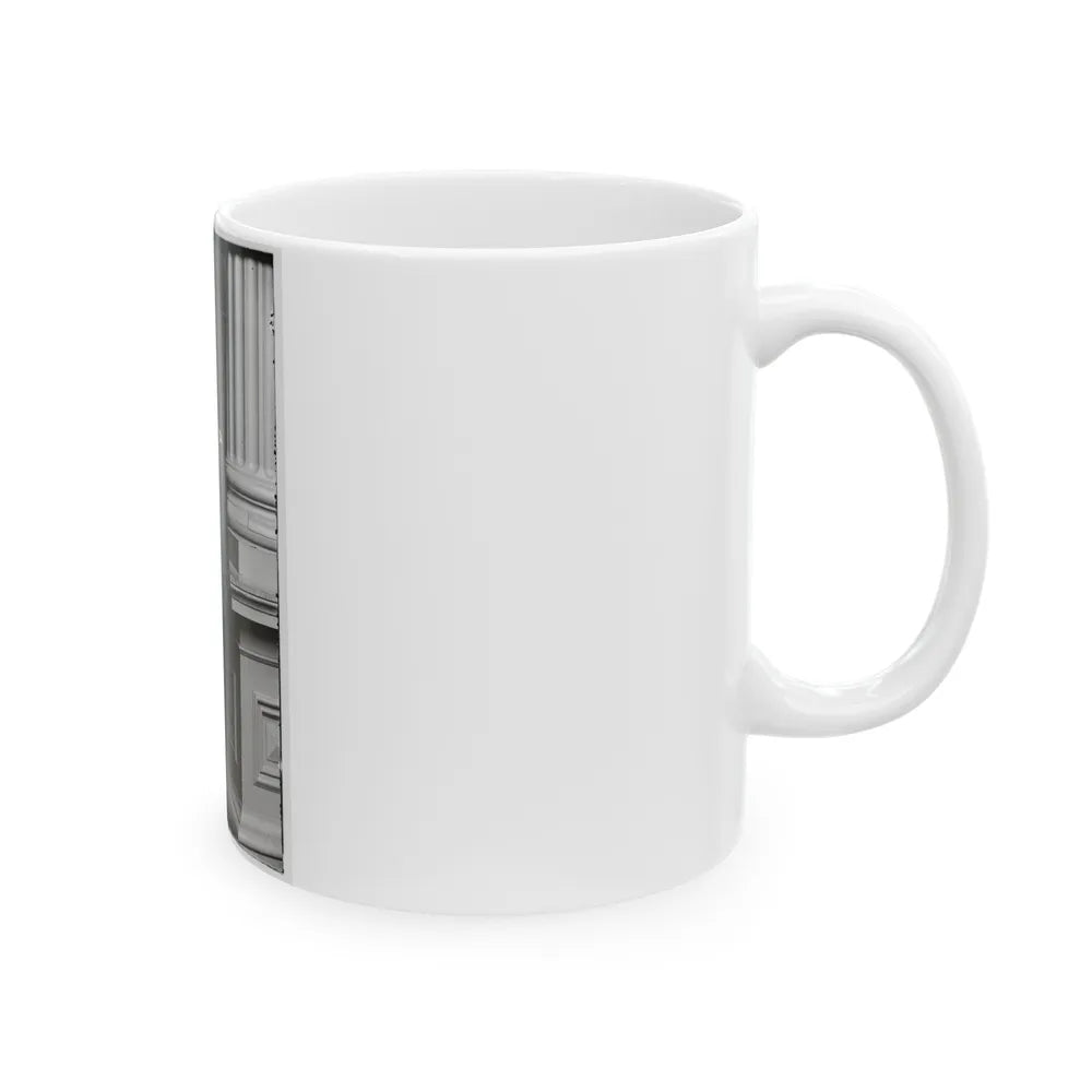 Portrait Of Brig. Gen. Israel B. Richardson, Officer Of The Federal Army (Maj. Gen. From July 4, 1862) (U.S. Civil War) White Coffee Mug-Go Mug Yourself