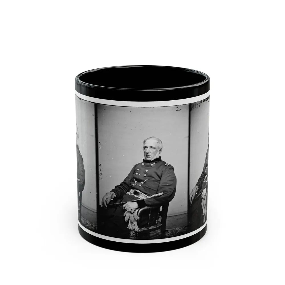 Portrait Of Brig. Gen. James S. Wadsworth, Officer Of The Federal Army (U.S. Civil War) Black Coffee Mug-11oz-Go Mug Yourself