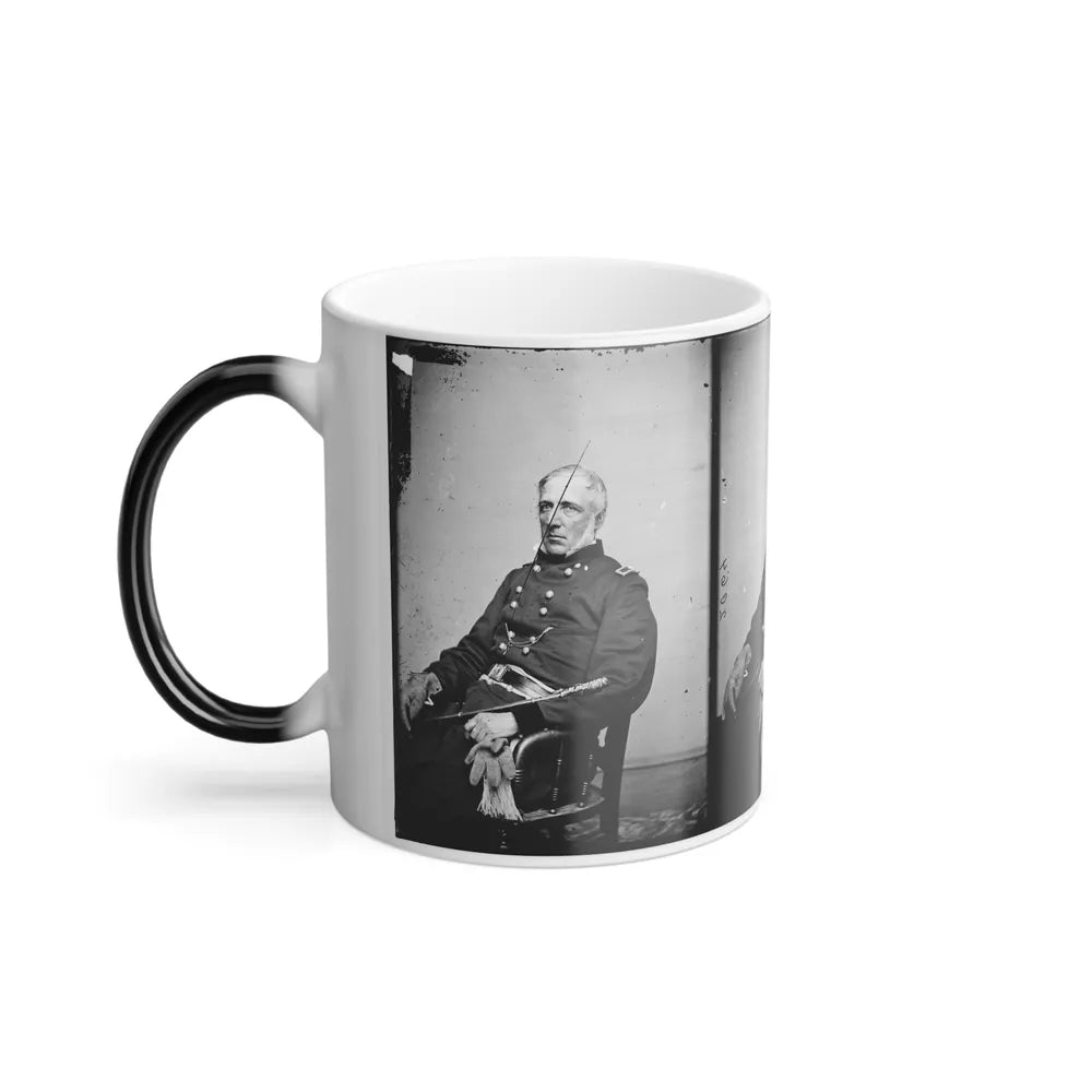 Portrait of Brig. Gen. James S. Wadsworth, Officer of the Federal Army (U.S. Civil War) Color Changing Coffee Mug 11oz-Go Mug Yourself