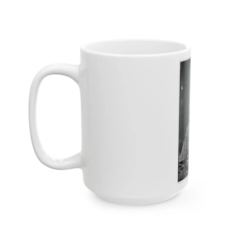 Portrait Of Brig. Gen. John A. Rawlins, Officer Of The Federal Army (Maj. Gen. From Feb. 24, 1865) (U.S. Civil War) White Coffee Mug-Go Mug Yourself