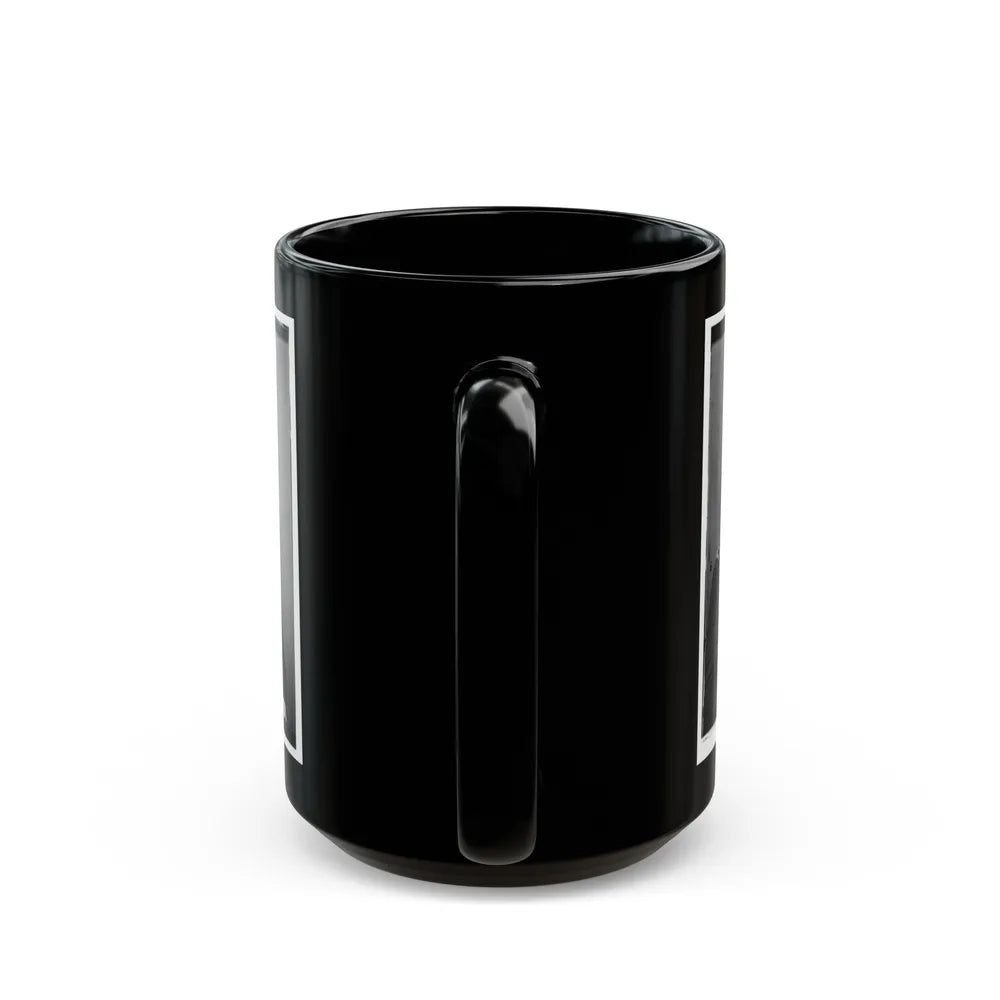 Portrait Of Brig. Gen. John Gibbon, Officer Of The Federal Army (Maj. Gen. From June 7, 1864) (U.S. Civil War) Black Coffee Mug-Go Mug Yourself