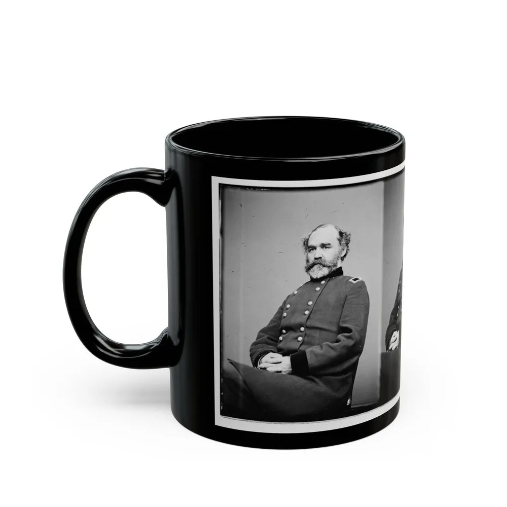 Portrait Of Brig. Gen. Montgomery C. Meigs, Quartermaster-General, Officer Of The Federal Army (Maj. Gen. From July 5, 1864) (U.S. Civil War) Black Coffee Mug-Go Mug Yourself