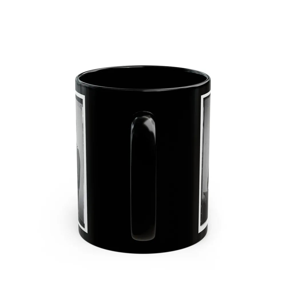 Portrait Of Brig. Gen. Montgomery C. Meigs, Quartermaster-General, Officer Of The Federal Army (Maj. Gen. From July 5, 1864) (U.S. Civil War) Black Coffee Mug-Go Mug Yourself