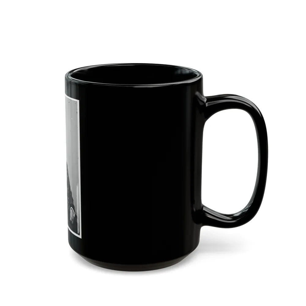 Portrait Of Brig. Gen. Nathan Kimball, Officer Of The Federal Army (Maj. Gen. As Of Feb. 1, 1865) (U.S. Civil War) Black Coffee Mug-Go Mug Yourself