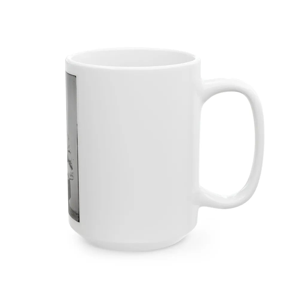 Portrait Of Brig. Gen. Richard L. T. Beale, Officer Of The Confederate Army (U.S. Civil War) White Coffee Mug-Go Mug Yourself