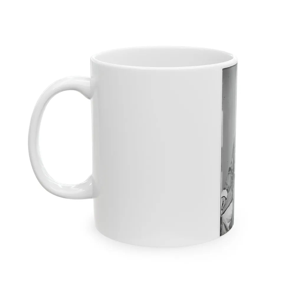 Portrait Of Brig. Gen. Richard L. T. Beale, Officer Of The Confederate Army (U.S. Civil War) White Coffee Mug-Go Mug Yourself