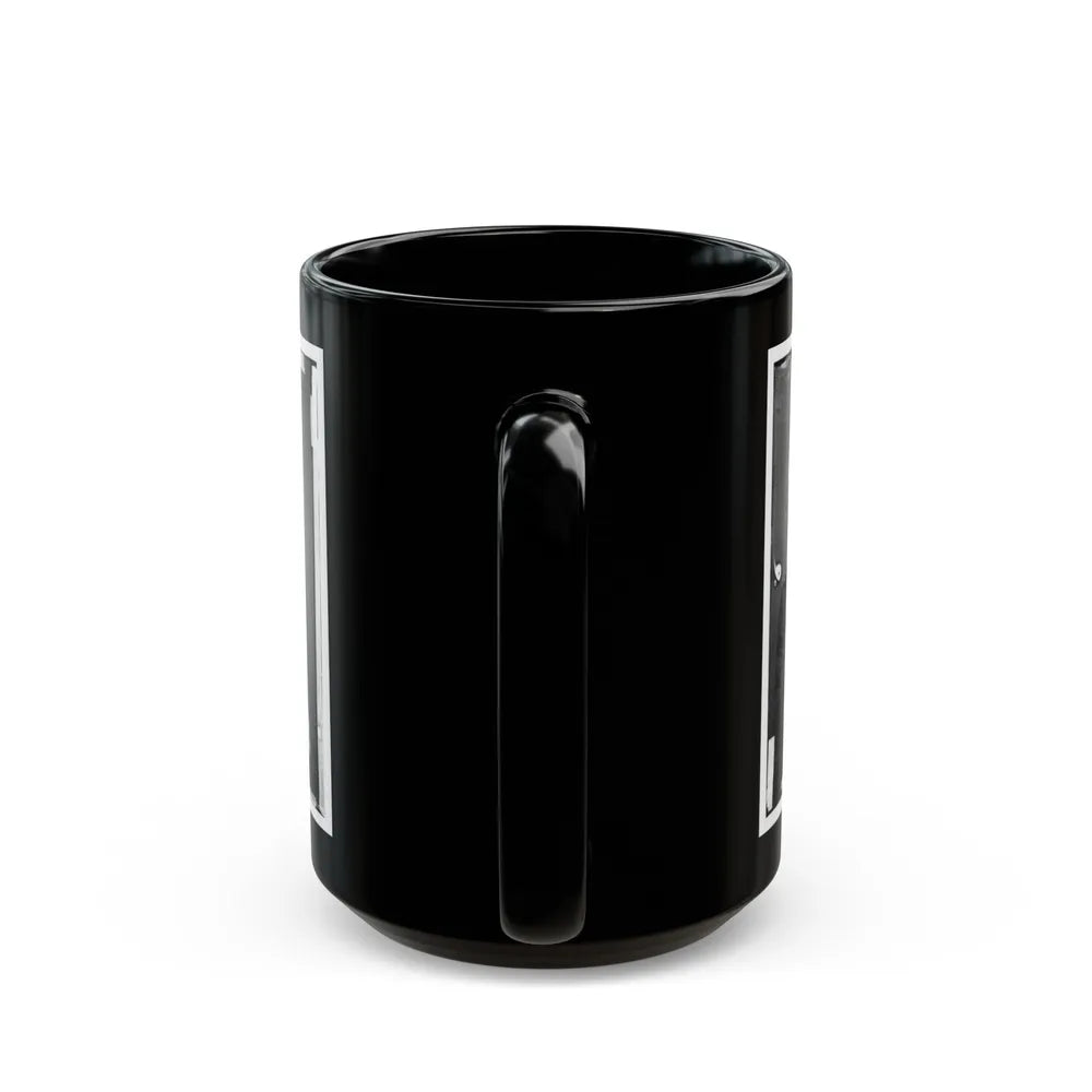 Portrait Of Brig. Gen. Robert Huston Milroy, Officer Of The Federal Army (Maj. Gen. From Nov. 29, 1862) (U.S. Civil War) Black Coffee Mug-Go Mug Yourself
