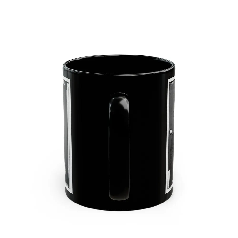 Portrait Of Brig. Gen. Robert Huston Milroy, Officer Of The Federal Army (Maj. Gen. From Nov. 29, 1862) (U.S. Civil War) Black Coffee Mug-Go Mug Yourself