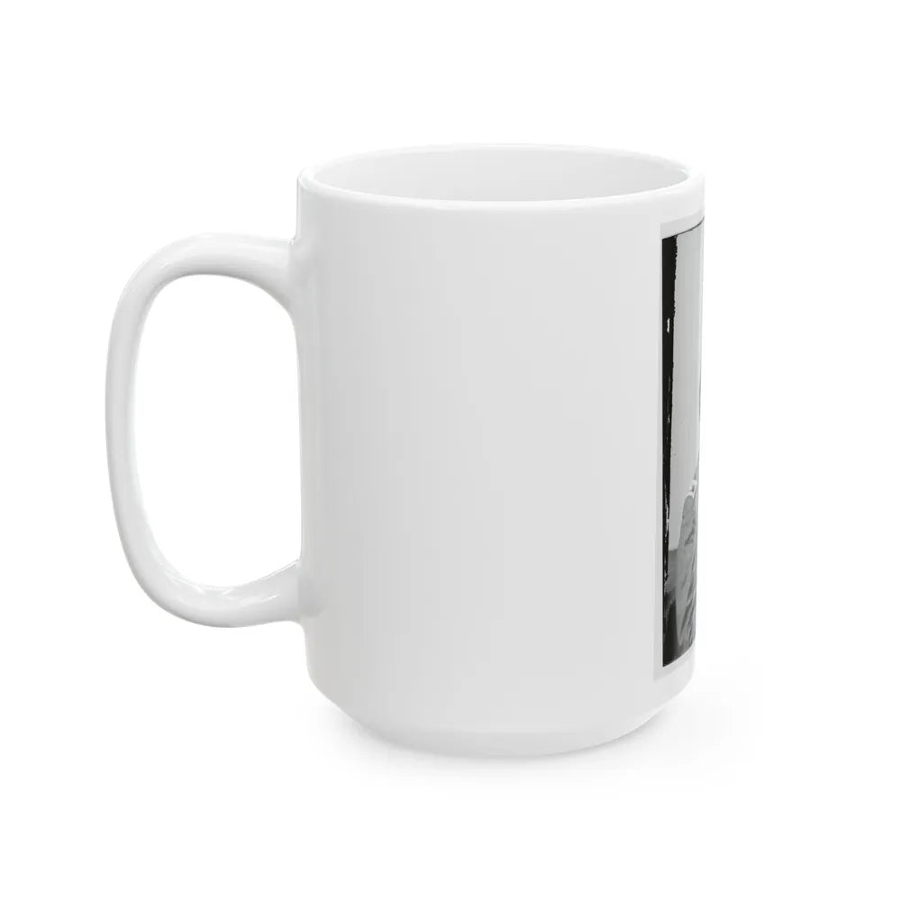 Portrait Of Brig. Gen. Robert O. Tyler, Officer Of The Federal Army (Maj. Gen. From Aug. 1, 1864) (U.S. Civil War) White Coffee Mug-Go Mug Yourself