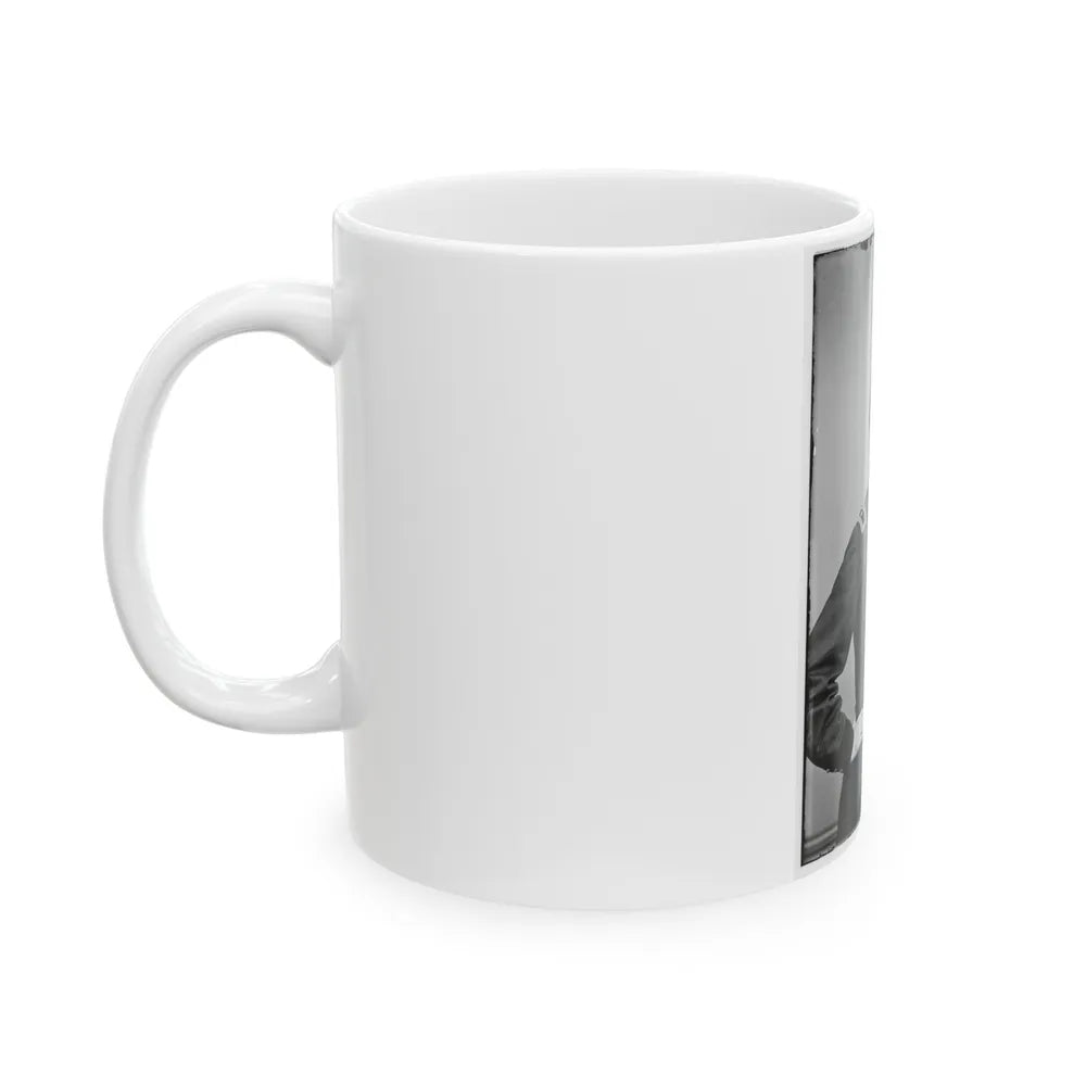Portrait Of Brig. Gen. Thomas E. G. Ransom, Officer Of The Federal Army (U.S. Civil War) White Coffee Mug-Go Mug Yourself