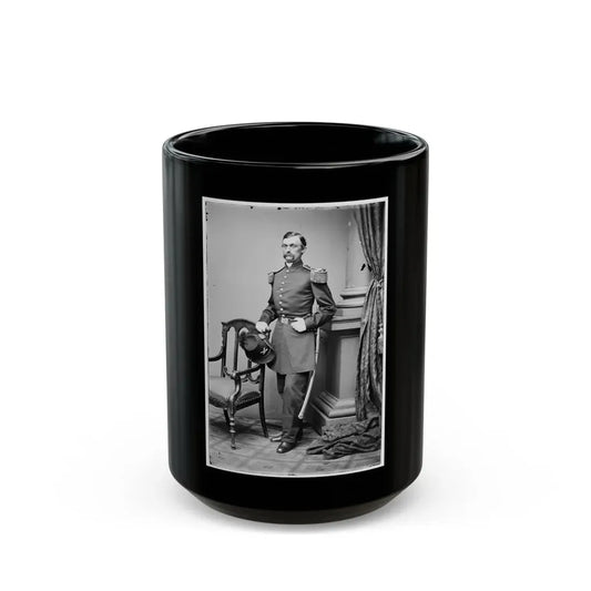 Portrait Of Capt. Charles Griffin, Officer Of The Federal Army, (Brig. Gen. From June 9, 1862) (U.S. Civil War) Black Coffee Mug 15oz - Go Mug Yourself