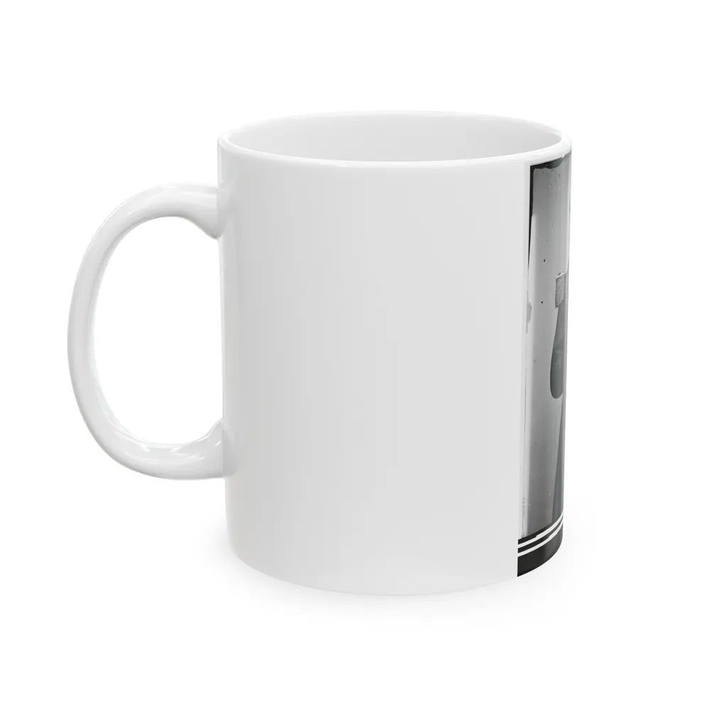 Portrait Of Capt. Quincy A. Gillmore, Officer Of The Federal Army (Maj. Gen. From July 10, 1863) (U.S. Civil War) White Coffee Mug-Go Mug Yourself