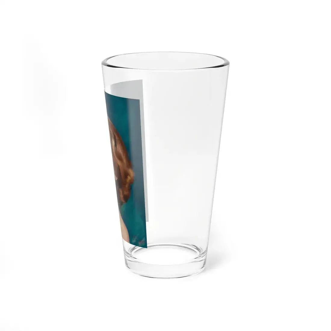 Portrait of Carole Lombard, magazine cover (Magazine Illustration) Pint Glass 16oz - Go Mug Yourself
