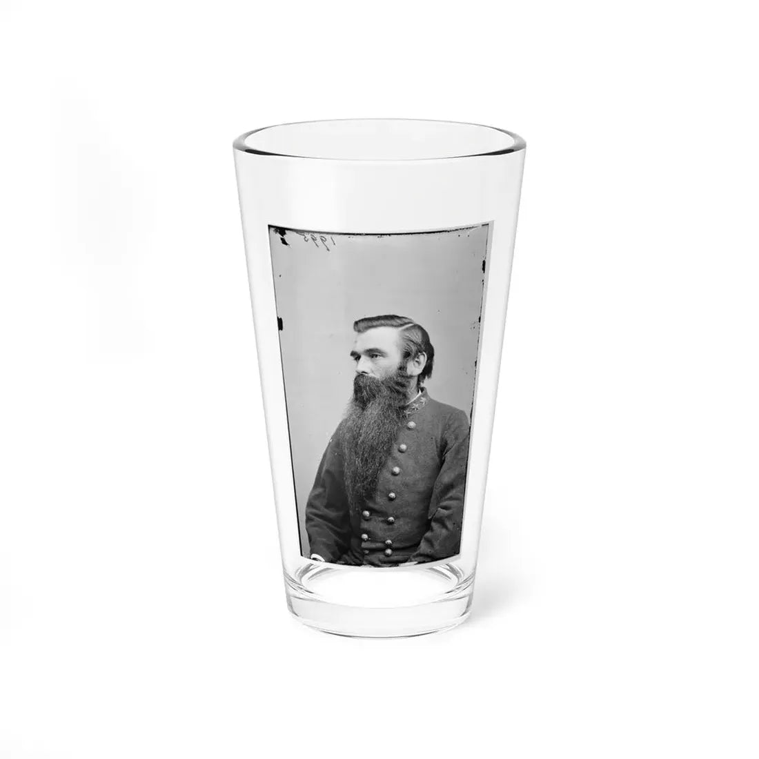 Portrait Of Col. John S. Green, Officer Of The Confederate Army (U.S. Civil War) Pint Glass 16oz 16oz - Go Mug Yourself