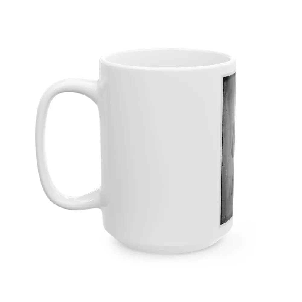 Portrait Of Col. Henry J. Hunt, Officer Of The Federal Army (Maj. Gen. From July 6, 1863) (U.S. Civil War) White Coffee Mug-Go Mug Yourself