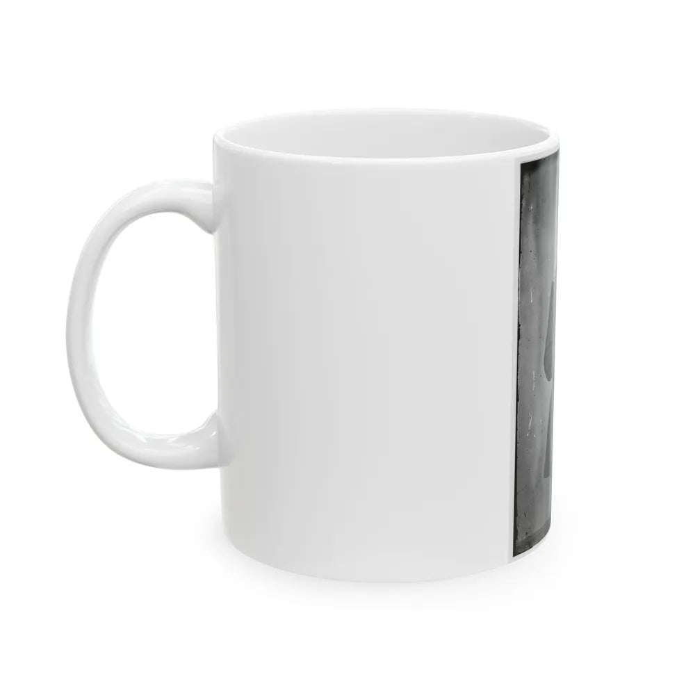 Portrait Of Col. Henry J. Hunt, Officer Of The Federal Army (Maj. Gen. From July 6, 1863) (U.S. Civil War) White Coffee Mug-Go Mug Yourself