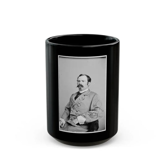Portrait Of Colonel Thomas P. Ochiltree, Officer Of The Confederate Army (U.S. Civil War) Black Coffee Mug 15oz - Go Mug Yourself