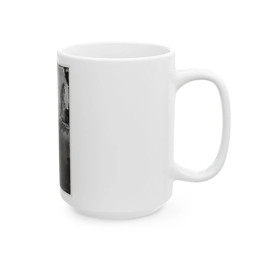 Portrait Of Commodore Franklin Buchanan, C.S.N., Officer Of The Confederate Navy (U.S. Civil War) White Coffee Mug-Go Mug Yourself