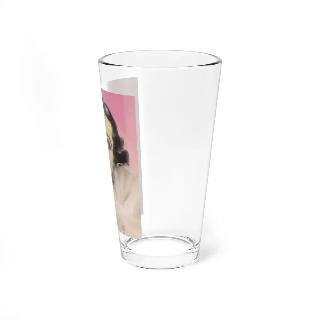 Portrait of Delores Del Rio, movie magazine cover, 1936 (Magazine Illustration) Pint Glass 16oz - Go Mug Yourself
