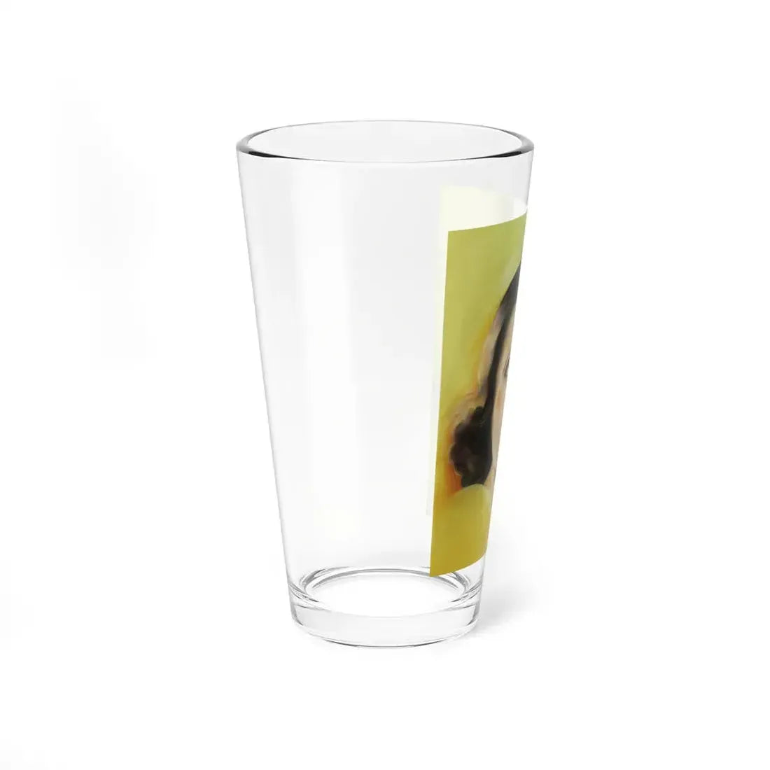 Portrait of Kay Francis, original movie magazine illustration (Magazine Illustration) Pint Glass 16oz - Go Mug Yourself