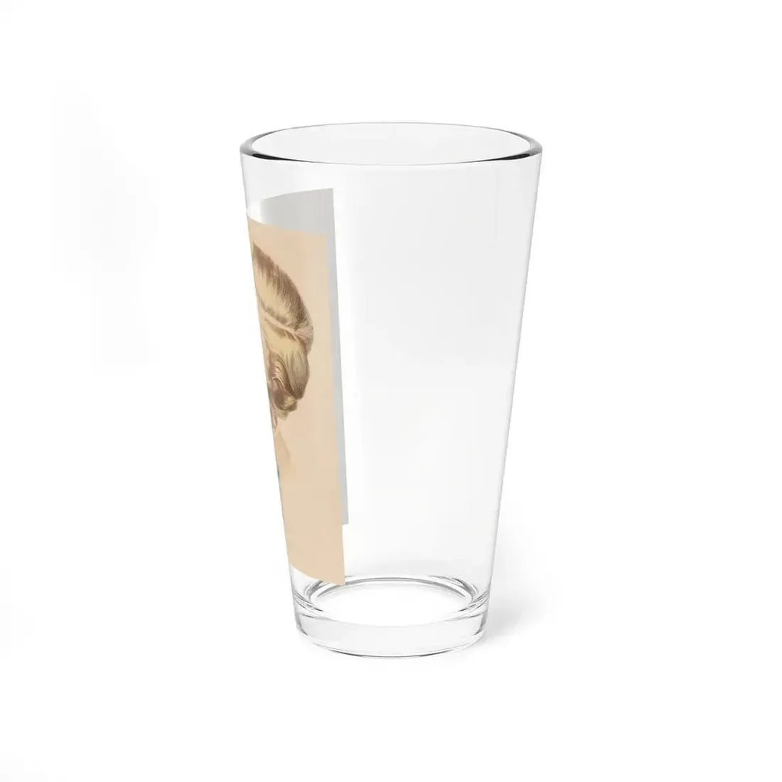 Portrait of Laura LaPlante, after Marland Stone, Motion Picture magazine cover, January 1930 (Magazine Illustration) Pint Glass 16oz - Go Mug Yourself