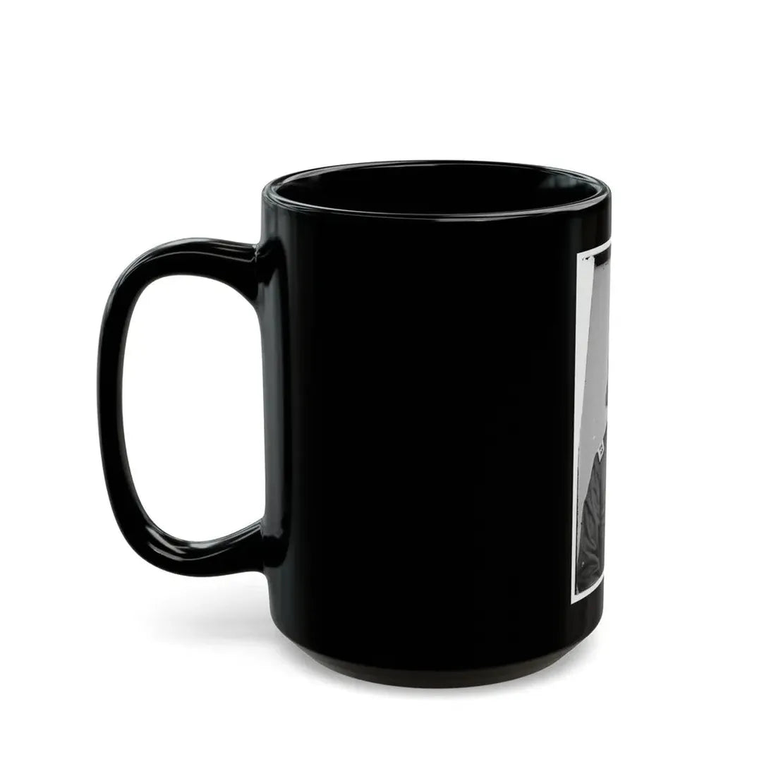 Portrait Of Maj. Gen. Ambrose E. Burnside, Officer Of The Federal Army (U.S. Civil War) Black Coffee Mug - Go Mug Yourself