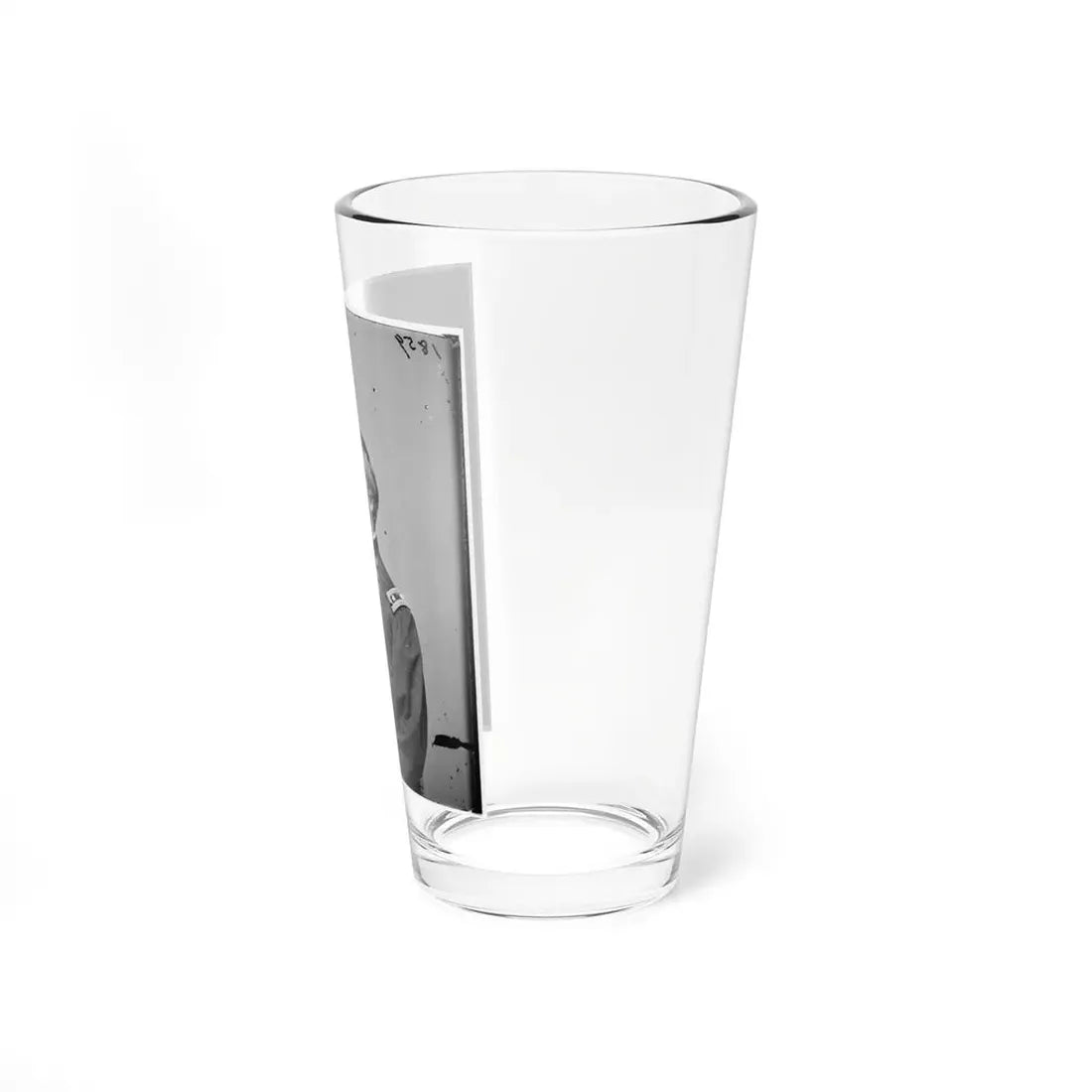 Portrait Of Maj. Gen. (As Of Mar. 29, 1865) Joshua L. Chamberlain, Officer Of The Federal Army (U.S. Civil War) Pint Glass 16oz - Go Mug Yourself