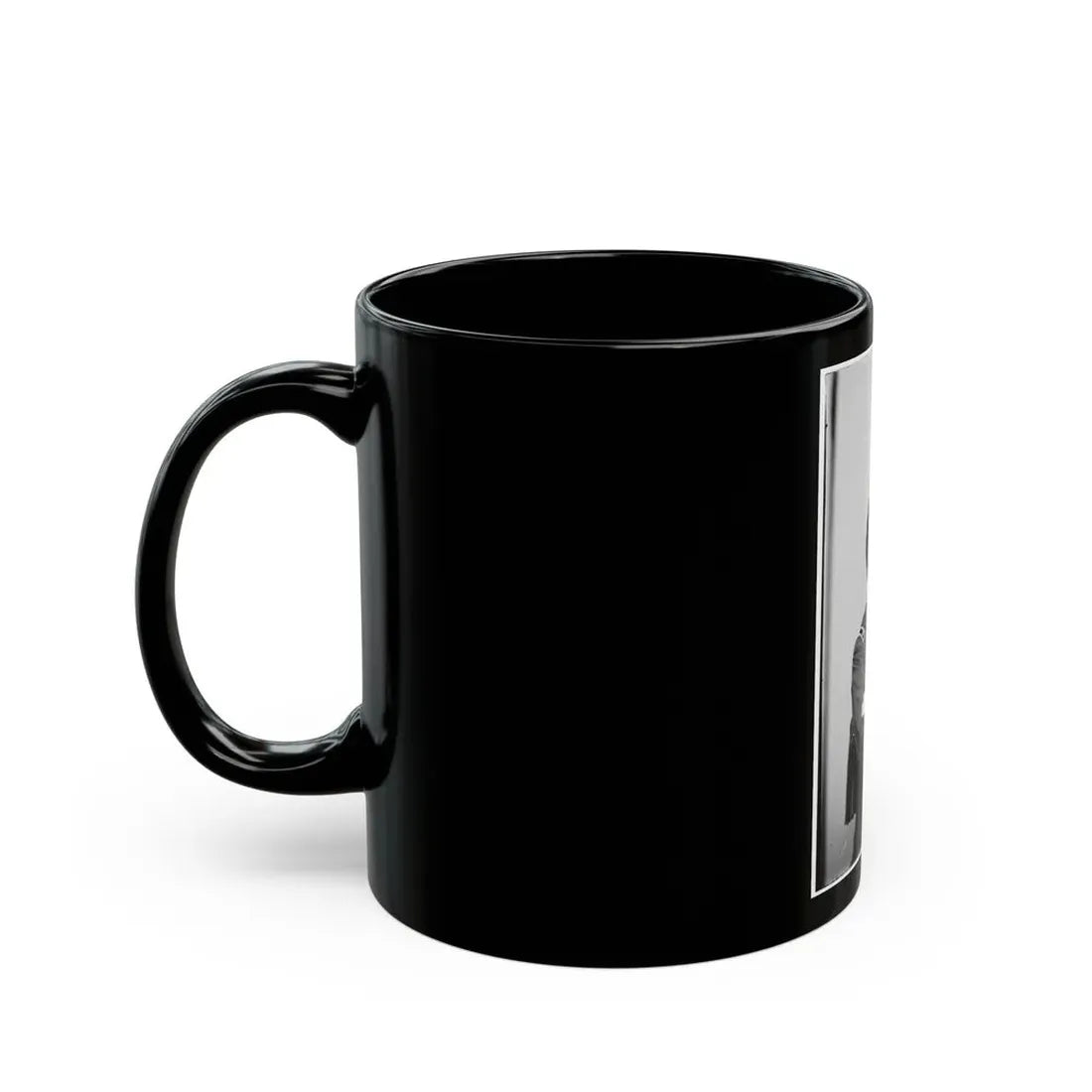 Portrait Of Maj. Gen. (As Of Oct. 21, 1865) Nelson A. Miles, Officer Of The Federal Army (U.S. Civil War) Black Coffee Mug - Go Mug Yourself