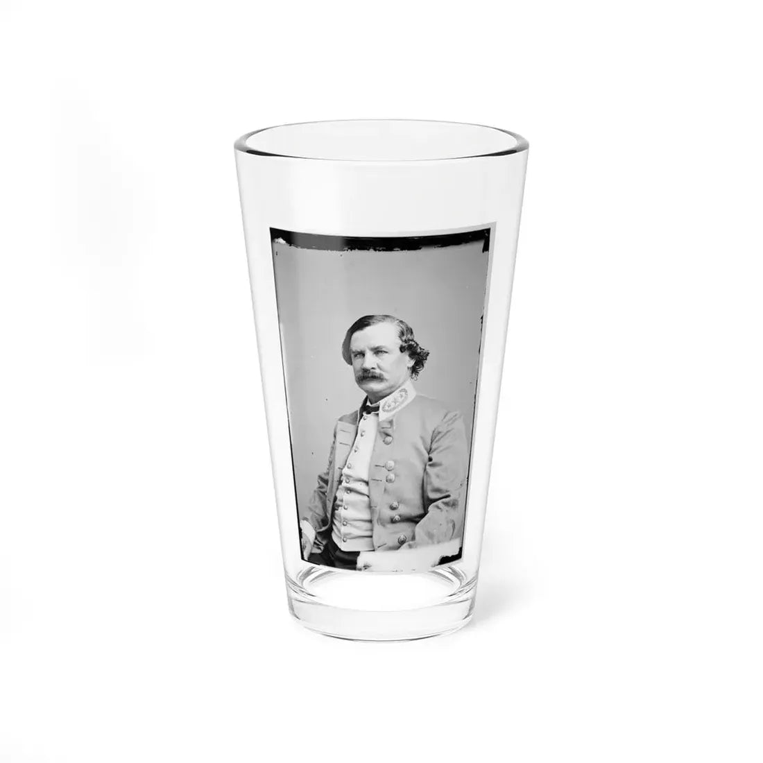 Portrait Of Maj. Gen. Benjamin F. Cheatham, Officer Of The Confederate Army (U.S. Civil War) Pint Glass 16oz 16oz - Go Mug Yourself