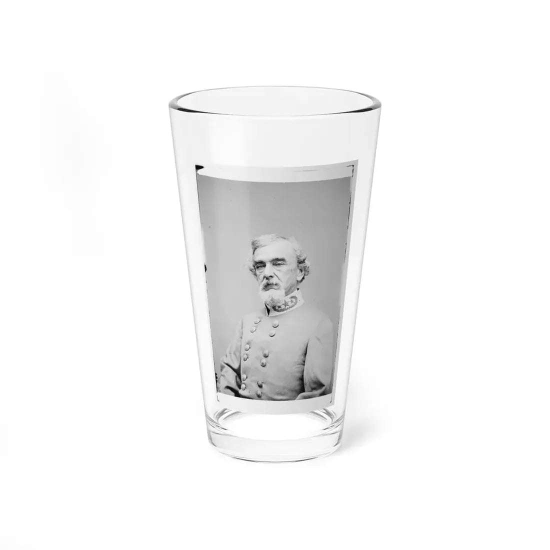 Portrait Of Maj. Gen. Benjamin Huger, Officer Of The Confederate Army (U.S. Civil War) Pint Glass 16oz 16oz - Go Mug Yourself