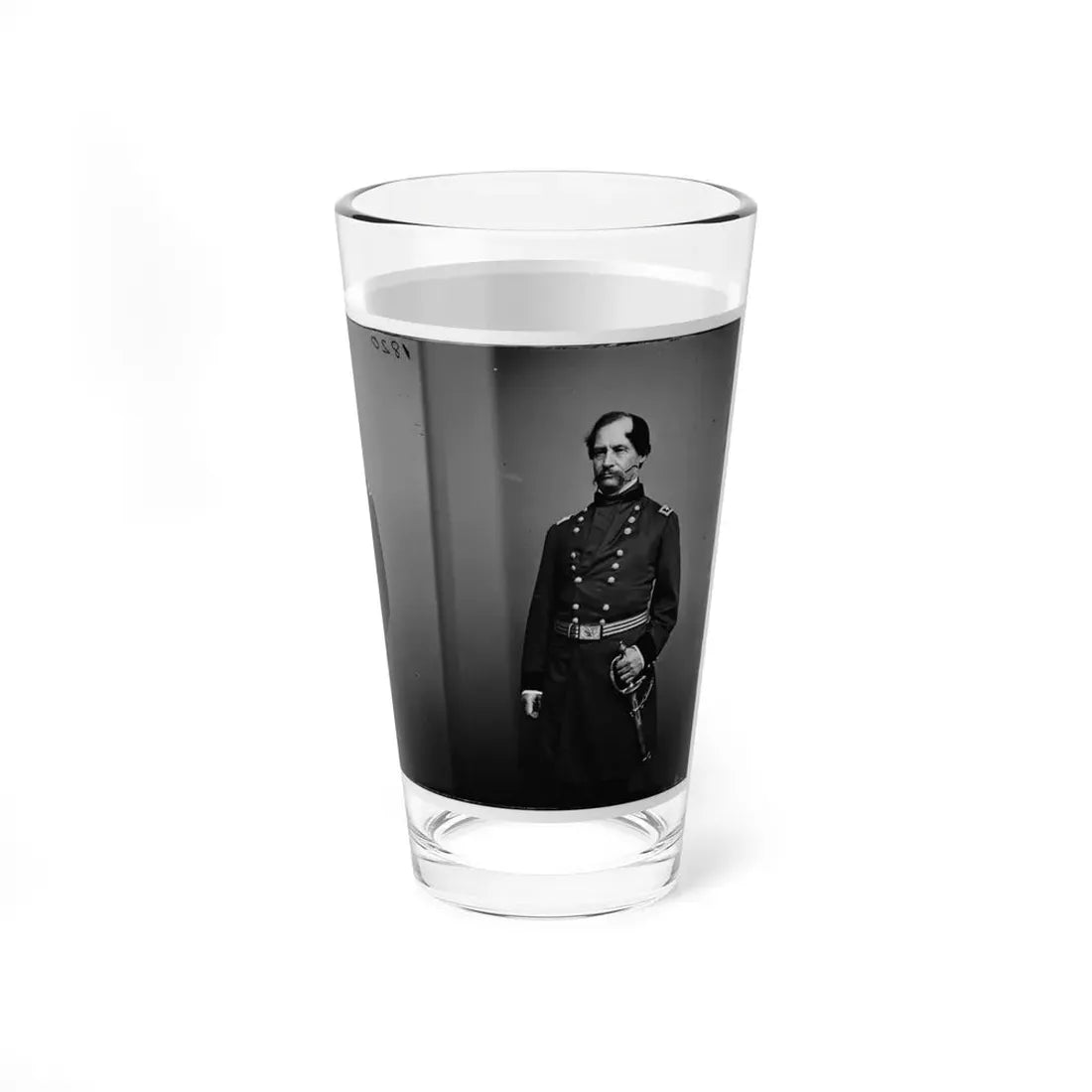 Portrait Of Maj. Gen. David Hunter, Officer Of The Federal Army (U.S. Civil War) Pint Glass 16oz - Go Mug Yourself