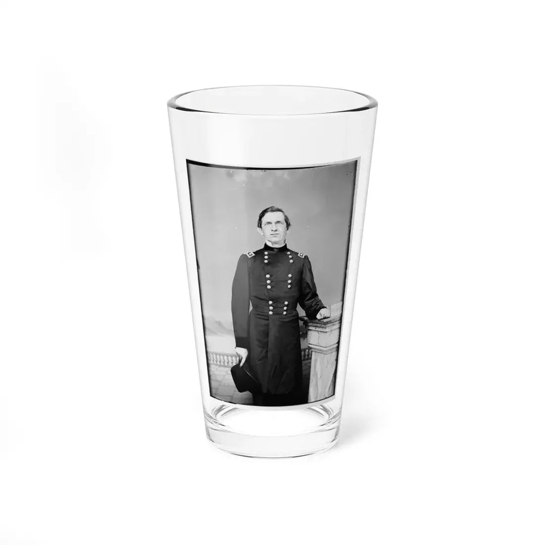 Portrait Of Maj. Gen. Edward R. S. Canby, Officer Of The Federal Army (U.S. Civil War) Pint Glass 16oz 16oz - Go Mug Yourself