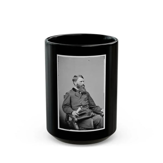 Portrait Of Maj. Gen. Frank P. Blair, Officer Of The Federal Army (U.S. Civil War) Black Coffee Mug 15oz - Go Mug Yourself