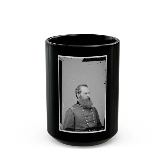 Portrait Of Maj. Gen. John W. Geary, Officer Of The Federal Army (U.S. Civil War) Black Coffee Mug 15oz - Go Mug Yourself