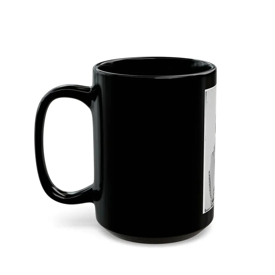 Portrait Of Maj. Gen. N. Martin Curtis, Officer Of The Federal Army (U.S. Civil War) Black Coffee Mug - Go Mug Yourself