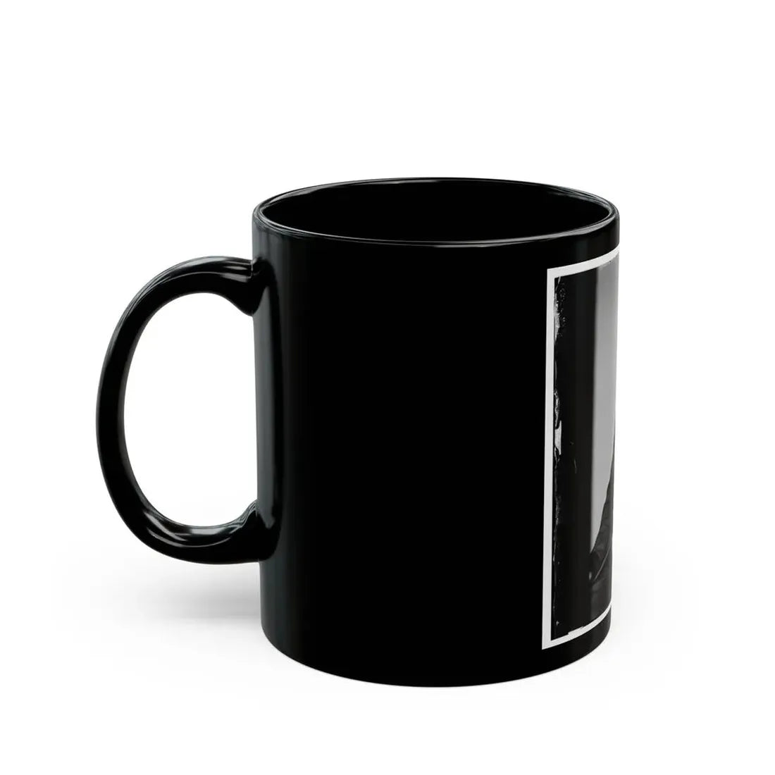 Portrait Of Maj. Gen. Peter J. Osterhaus, Officer Of The Federal Army (U.S. Civil War) Black Coffee Mug - Go Mug Yourself