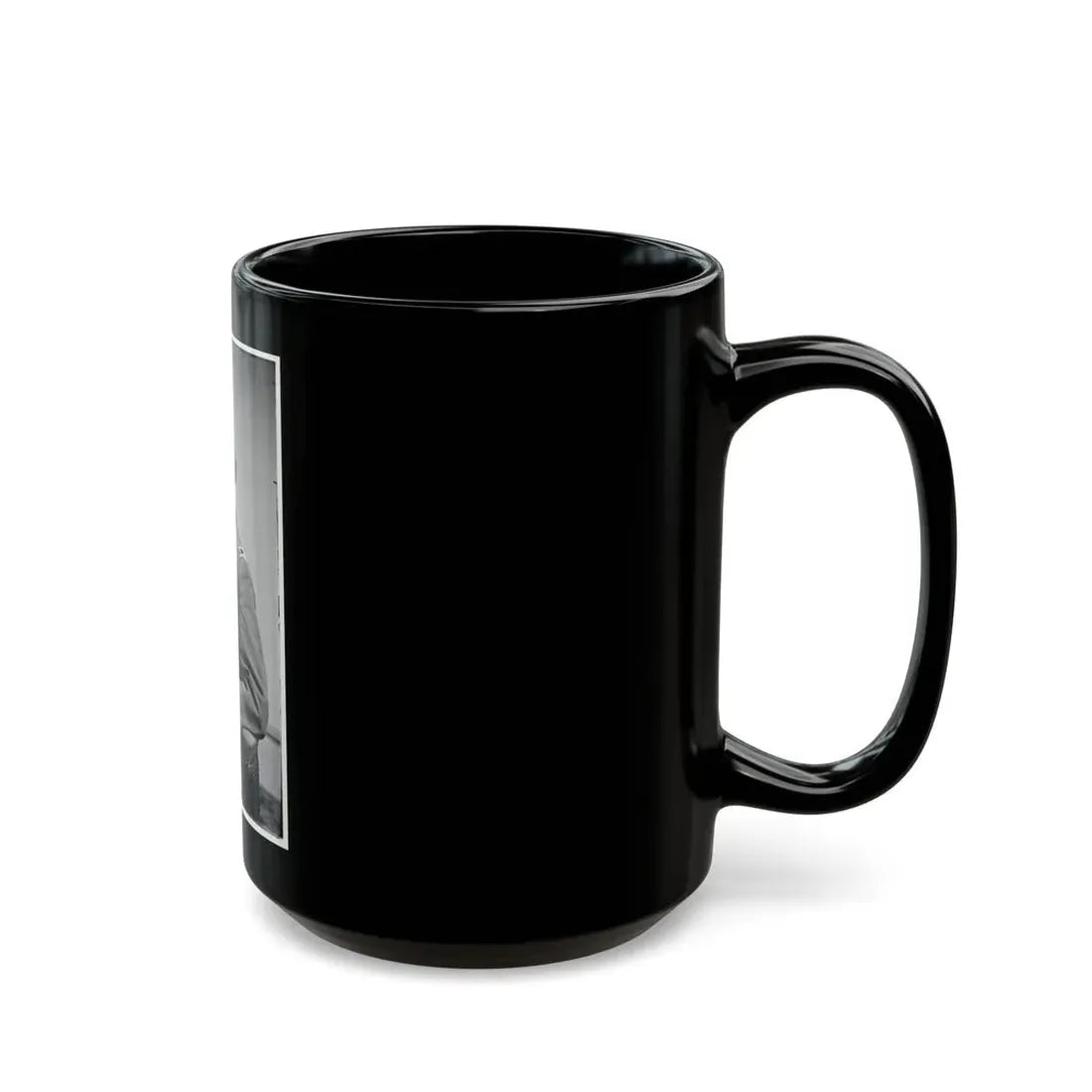 Portrait Of Maj. Gen. Stephen A. Hurlbut, Officer Of The Federal Army (U.S. Civil War) Black Coffee Mug - Go Mug Yourself