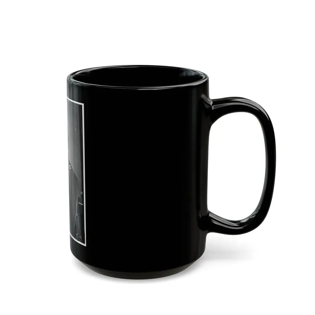 Portrait Of Maj. Gen. William S. Rosecrans, Officer Of The Federal Army (U.S. Civil War) Black Coffee Mug - Go Mug Yourself