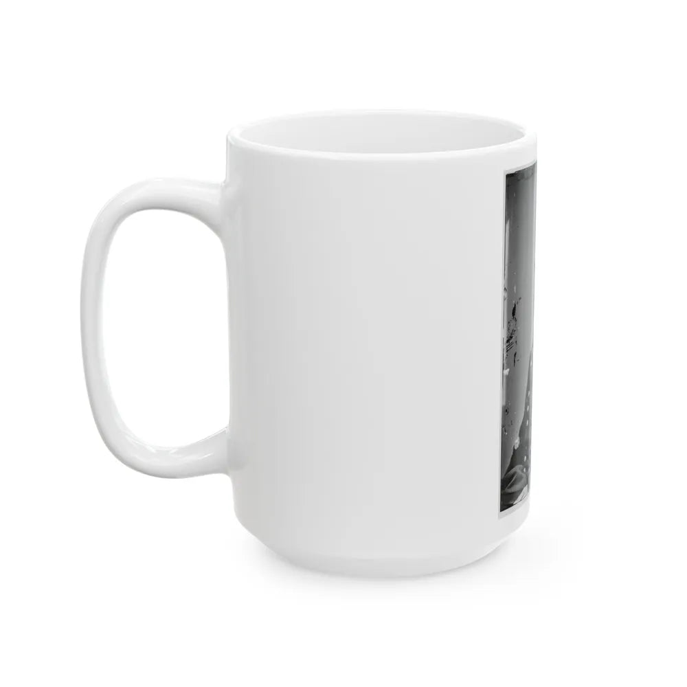 Portrait Of Maj. Gen. George G. Meade, Officer Of The Federal Army (U.S. Civil War) White Coffee Mug-Go Mug Yourself