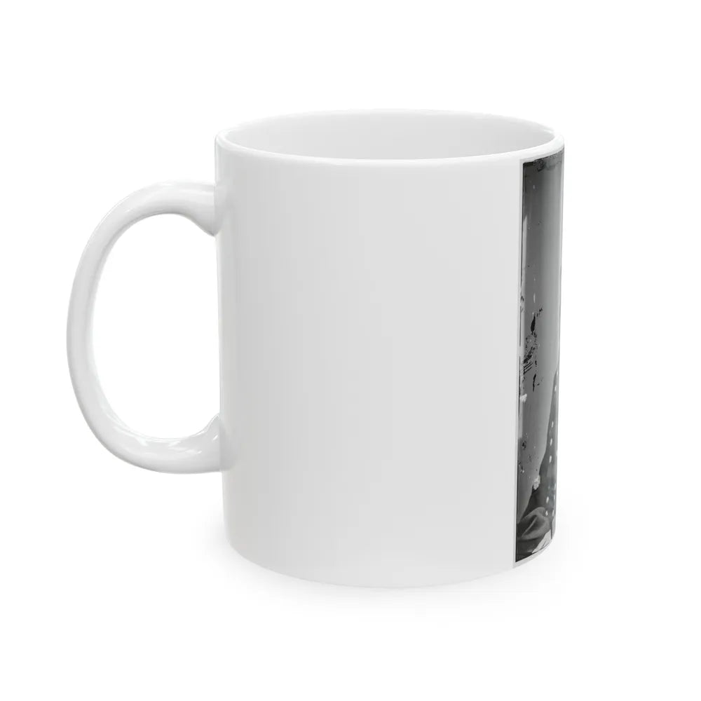 Portrait Of Maj. Gen. George G. Meade, Officer Of The Federal Army (U.S. Civil War) White Coffee Mug-Go Mug Yourself