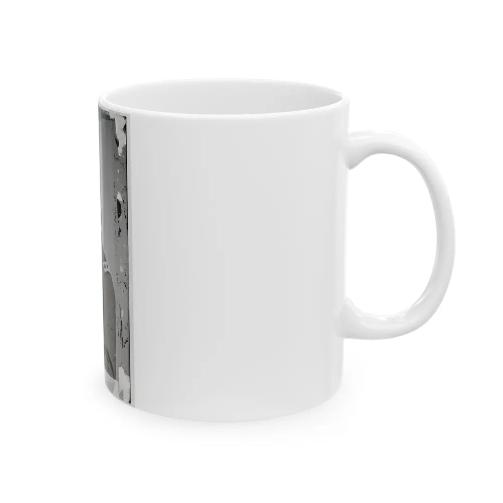 Portrait Of Maj. Gen. George G. Meade, Officer Of The Federal Army (U.S. Civil War) White Coffee Mug-Go Mug Yourself