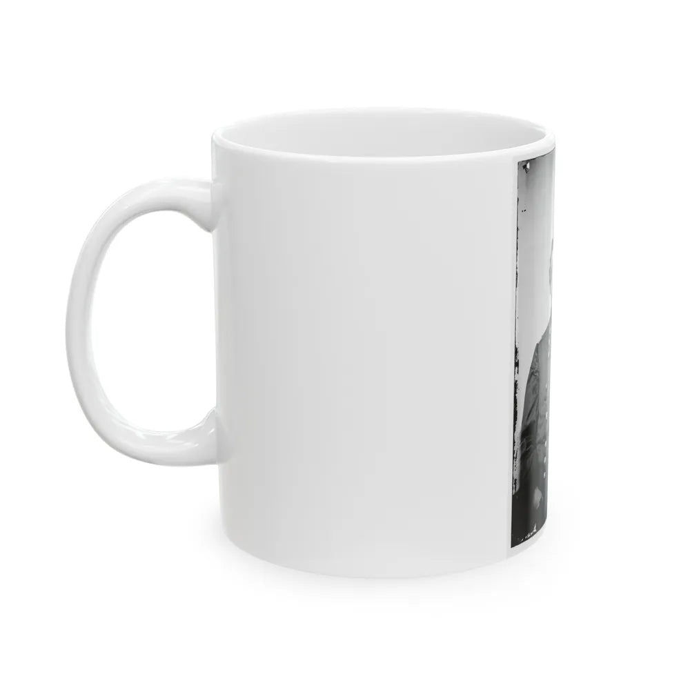 Portrait Of Maj. Gen. George H. Thomas, Officer Of The Federal Army (U.S. Civil War) White Coffee Mug-Go Mug Yourself