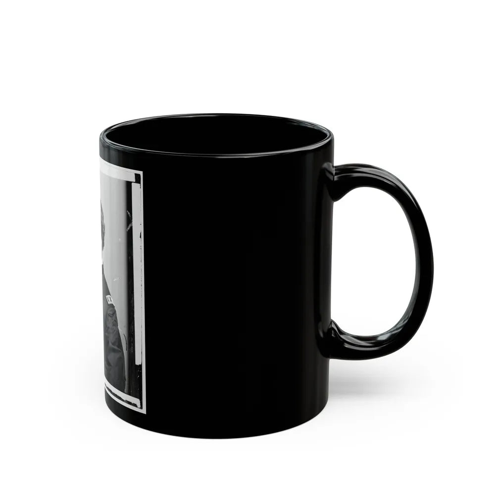 Portrait Of Maj. Gen. Horatio G. Wright, Officer Of The Federal Army (U.S. Civil War) Black Coffee Mug-Go Mug Yourself