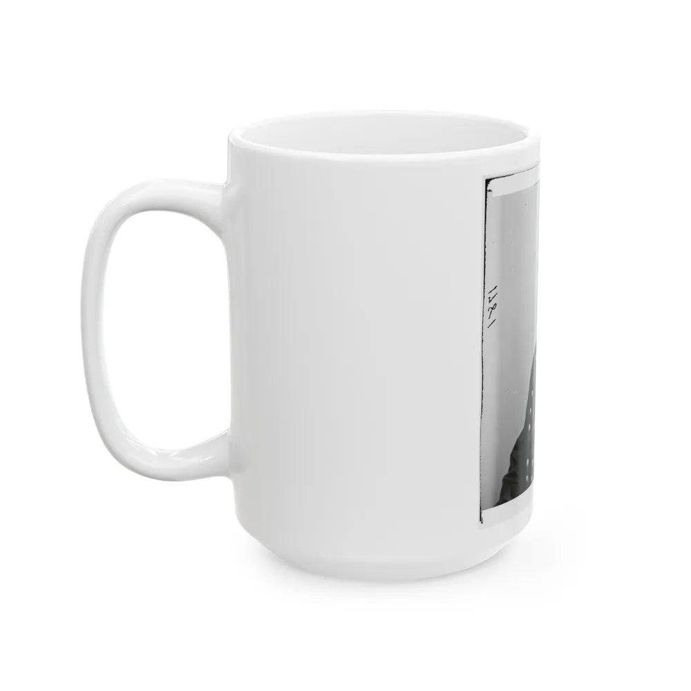 Portrait Of Maj. Gen. Horatio G. Wright, Officer Of The Federal Army (U.S. Civil War) White Coffee Mug-Go Mug Yourself