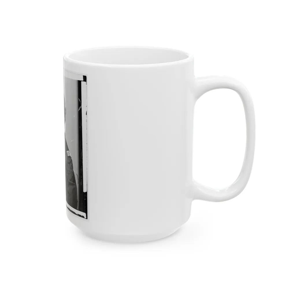 Portrait Of Maj. Gen. Horatio G. Wright, Officer Of The Federal Army (U.S. Civil War) White Coffee Mug-Go Mug Yourself