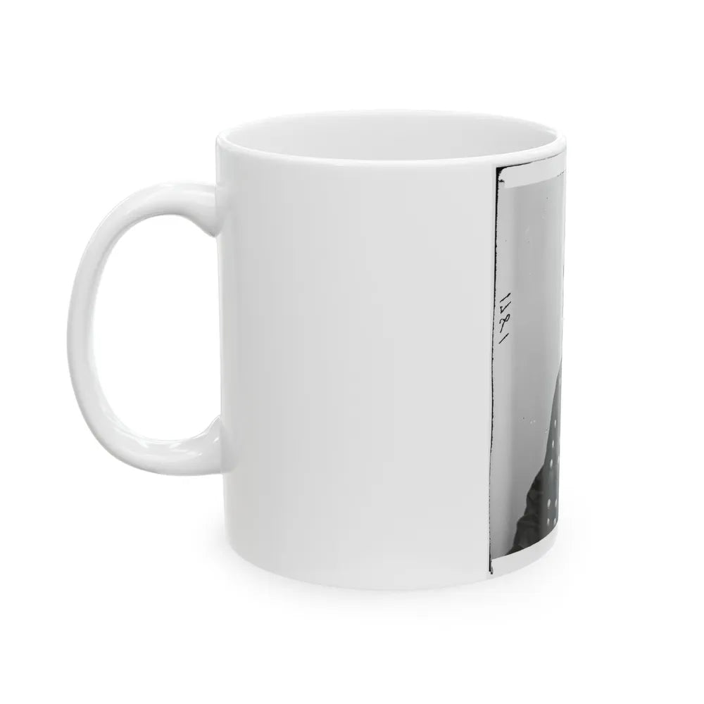 Portrait Of Maj. Gen. Horatio G. Wright, Officer Of The Federal Army (U.S. Civil War) White Coffee Mug-Go Mug Yourself