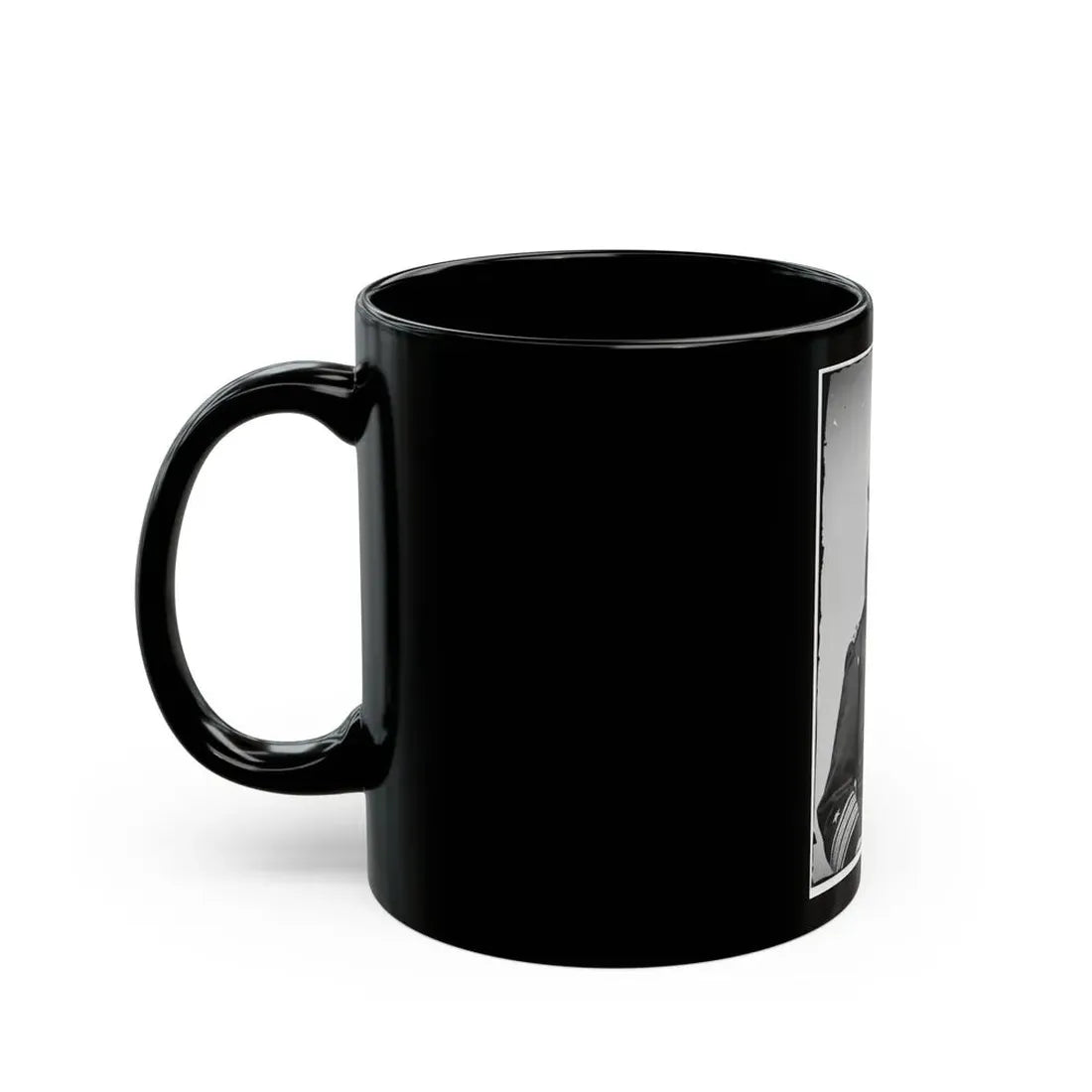 Portrait Of Rear Adm. David D. Porter, Officer Of The Federal Navy (U.S. Civil War) Black Coffee Mug - Go Mug Yourself