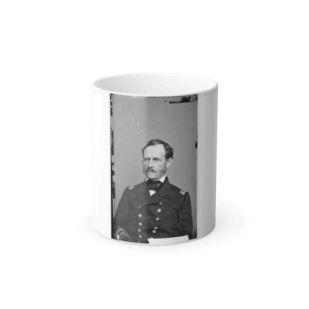 Portrait of Rear Adm. John A. Dahlgren, Officer of the Federal Navy (U.S. Civil War) Color Changing Coffee Mug 11oz-11oz-Go Mug Yourself