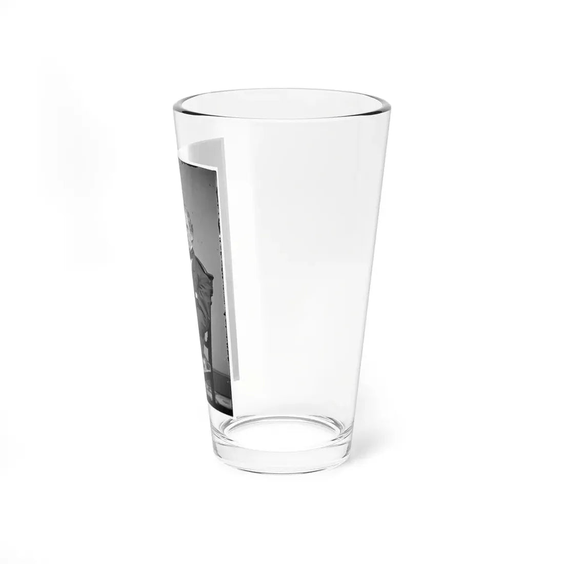 Portrait Of Rear Admiral Charles Wilkes, Officer Of The Federal Navy (U.S. Civil War) Pint Glass 16oz - Go Mug Yourself