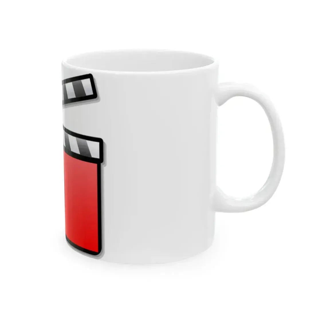 Portugal film clapperboard (Portugal) White Coffee Mug - Go Mug Yourself